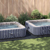 Vidaxl pavimento per piscina nero 750 x 372 x 0,1 cm tessuto non tessuto