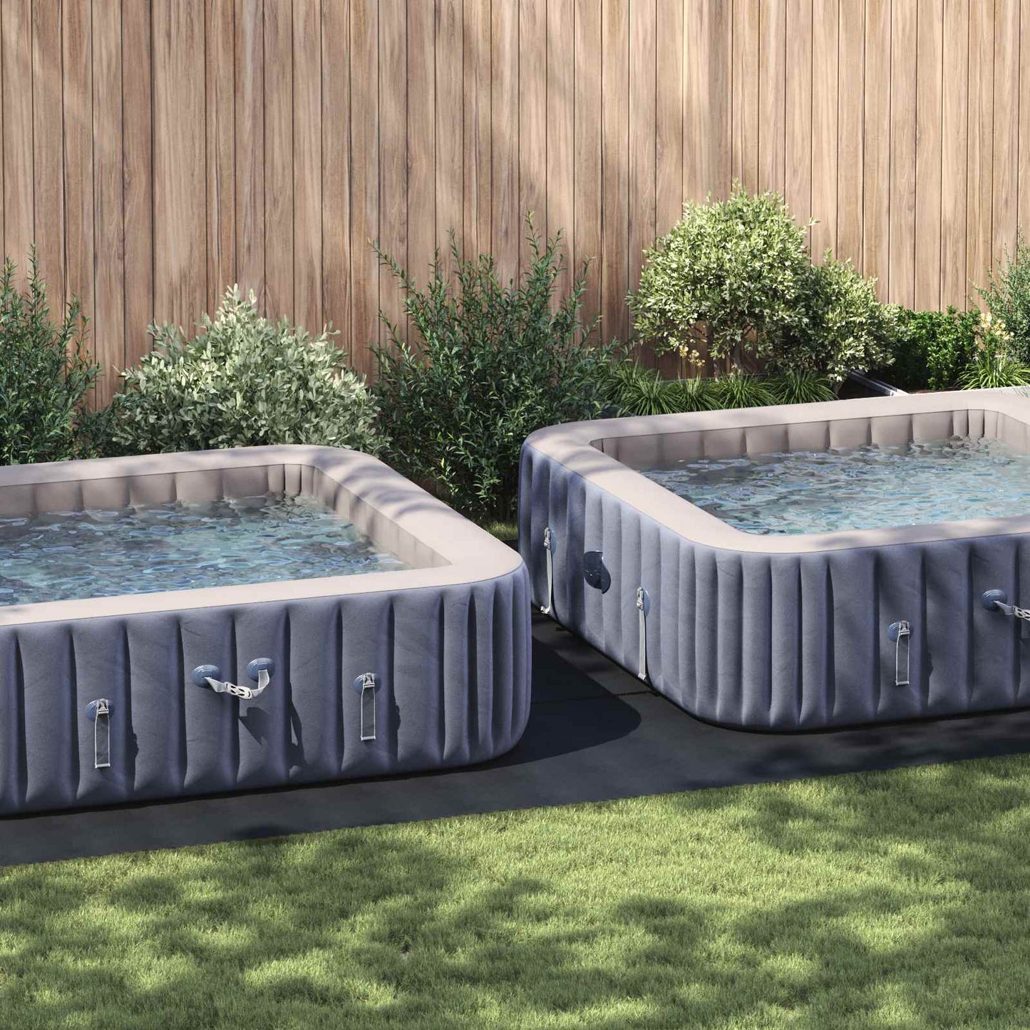 Vidaxl pavimento per piscina nero 750 x 372 x 0,1 cm tessuto non tessuto
