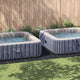 Vidaxl pavimento per piscina nero 999 x 500 x 0,1 cm tessuto non tessuto
