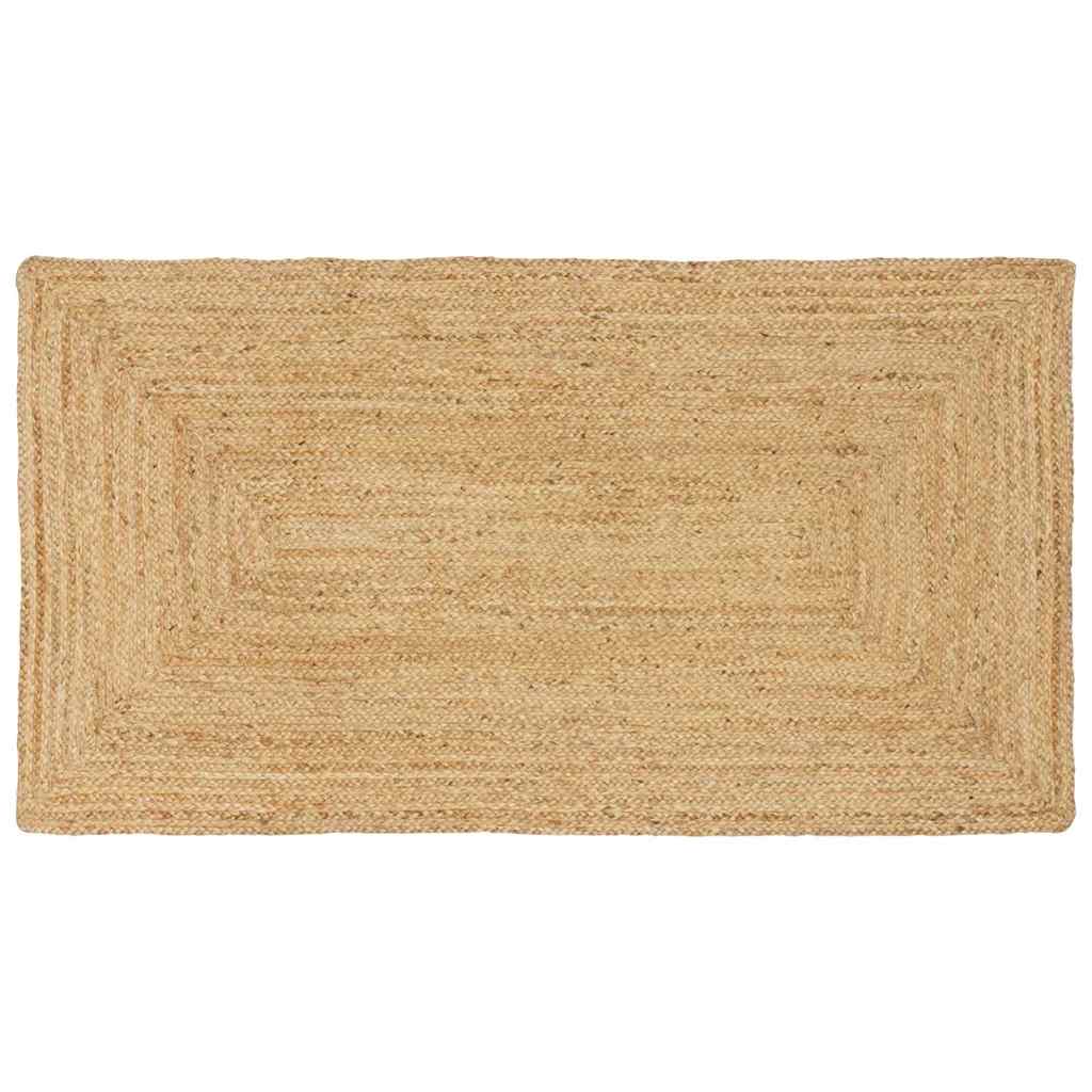 Vidaxx alfombra beige 80 x 200 cm yute