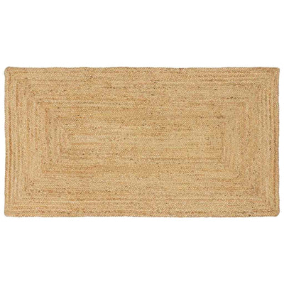 Vidaxl gebied tapijt beige 80 x 200 cm jute