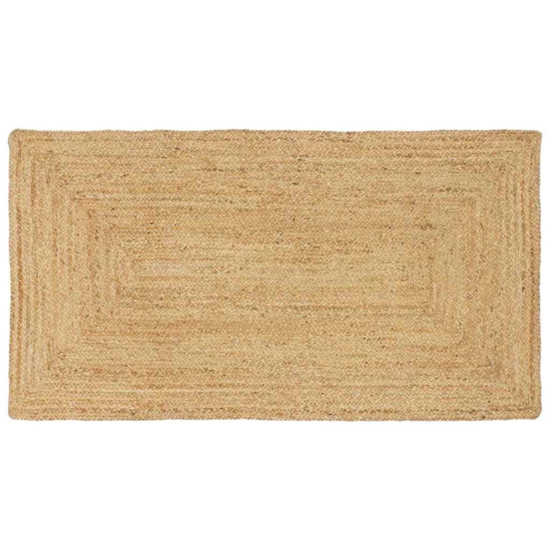 Vidaxx alfombra beige 80 x 200 cm yute