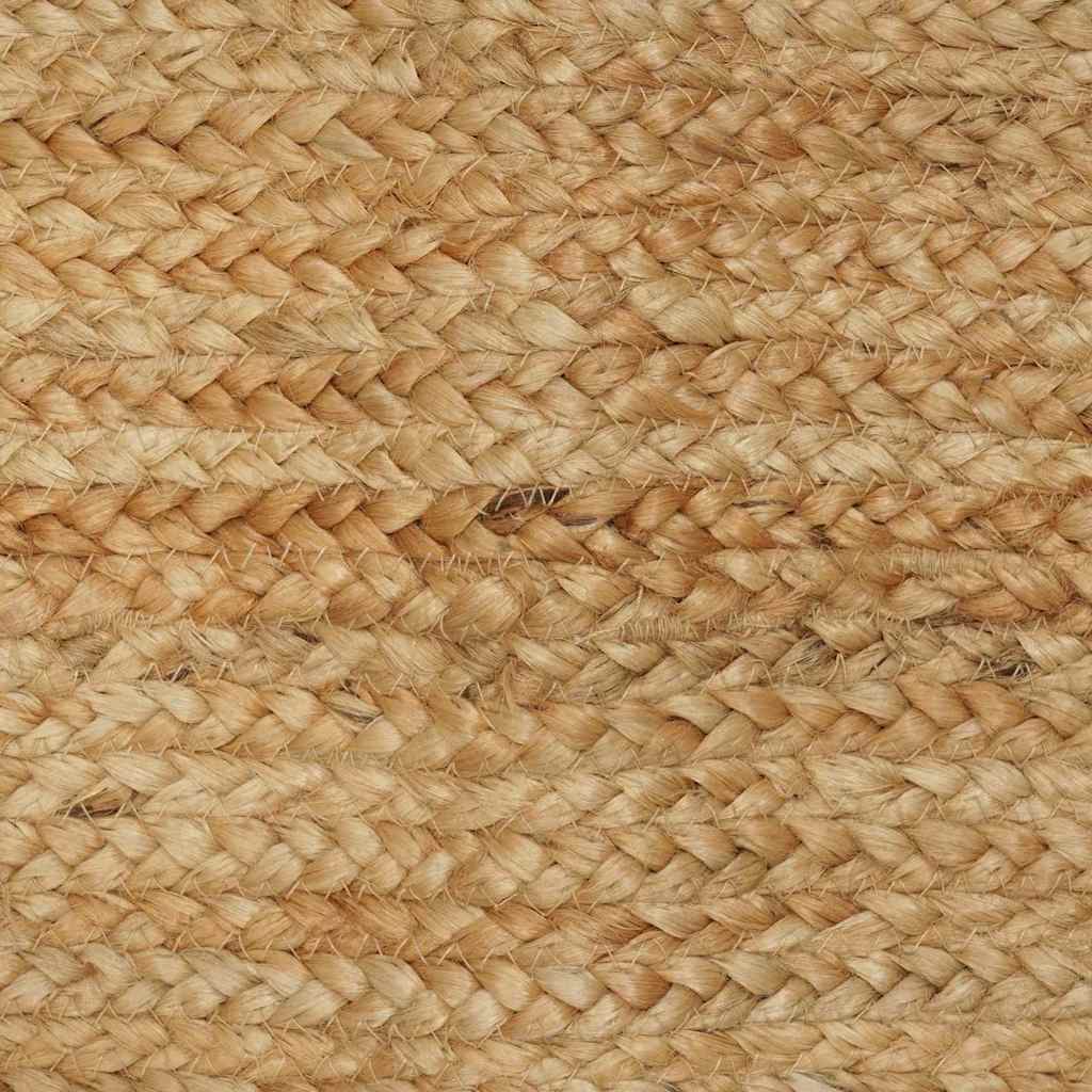 Tappeto Vidaxx beige 120 x 120 cm in iuta