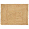 Tappeto Vidaxx beige 120 x 170 cm in iuta
