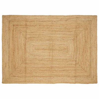 Vidaxl gebied tapijt beige 200 x 290 cm jute