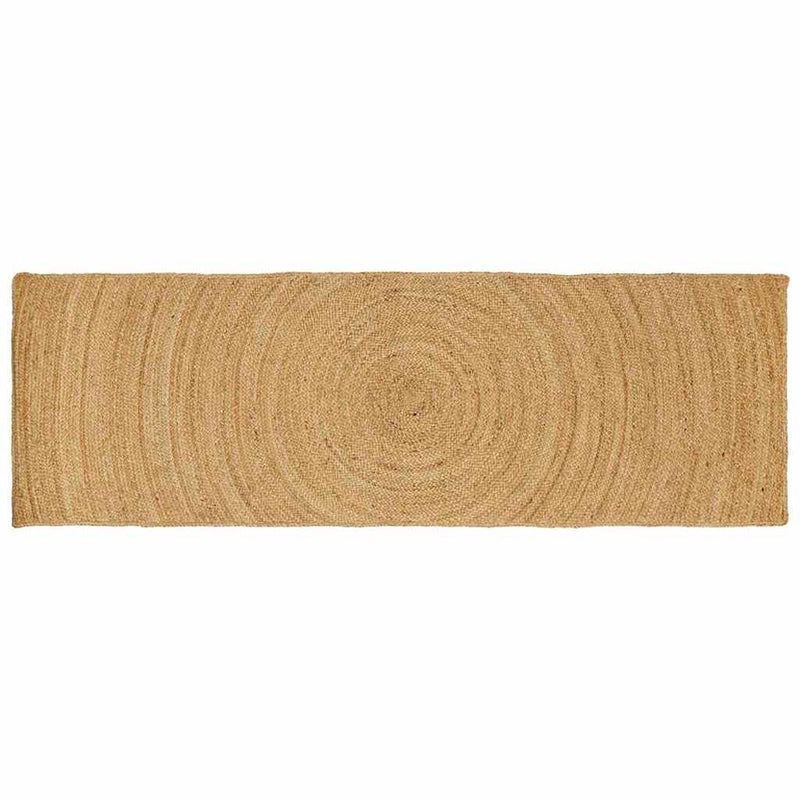 Vidaxl vloerkleden rechthoekig bruin 80 x 250 cm jute