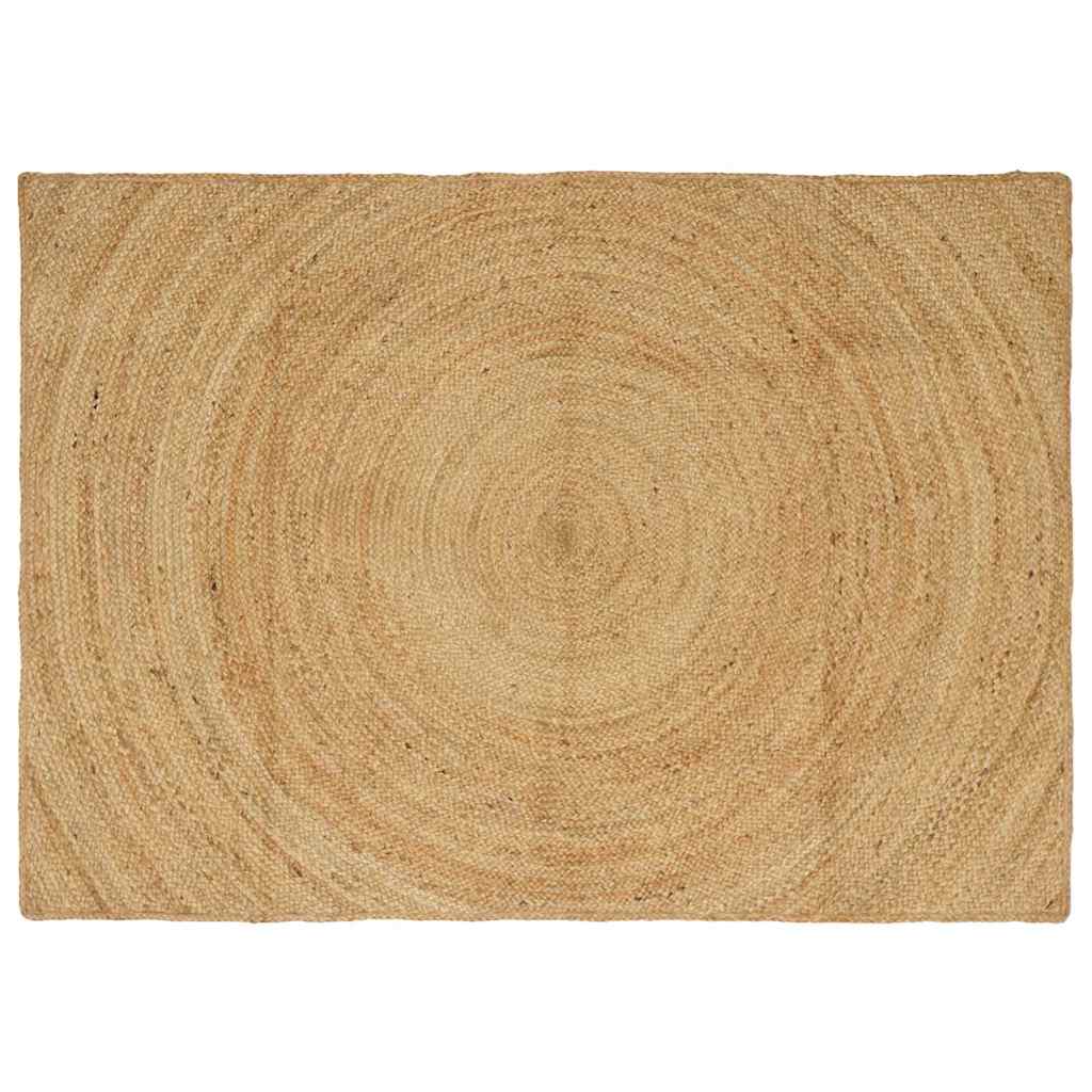 Alfombras vidaxx rectangulares marrones 140 x 200 cm yute