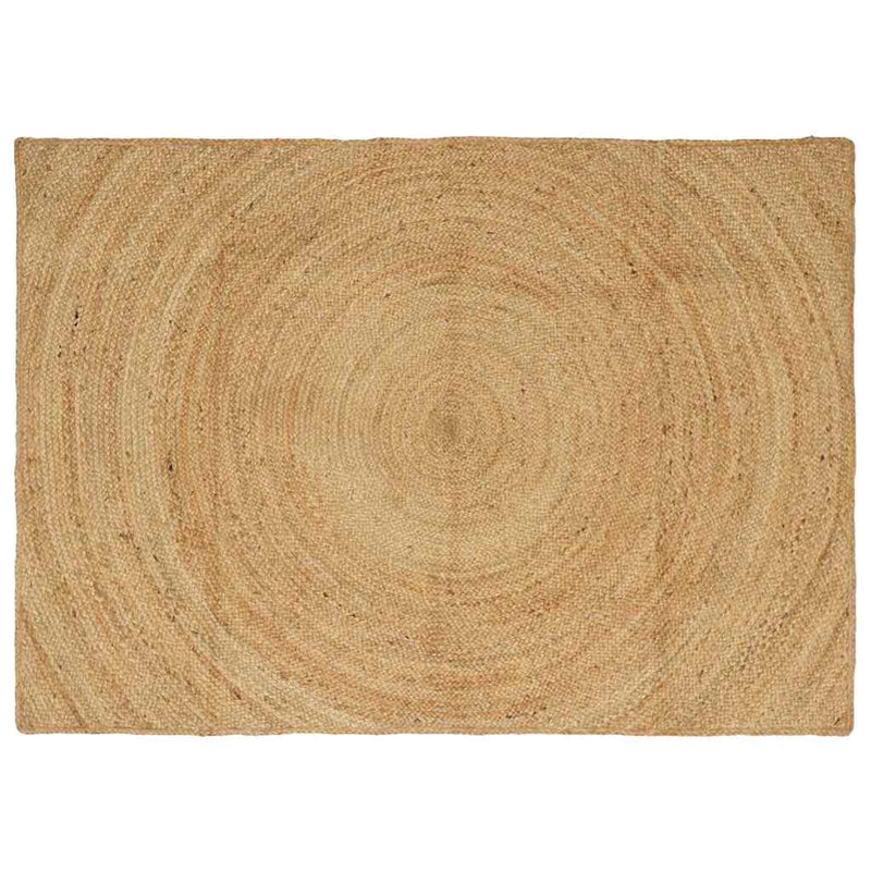 Vidaxl vloerkleden rechthoekig bruin 140 x 200 cm jute