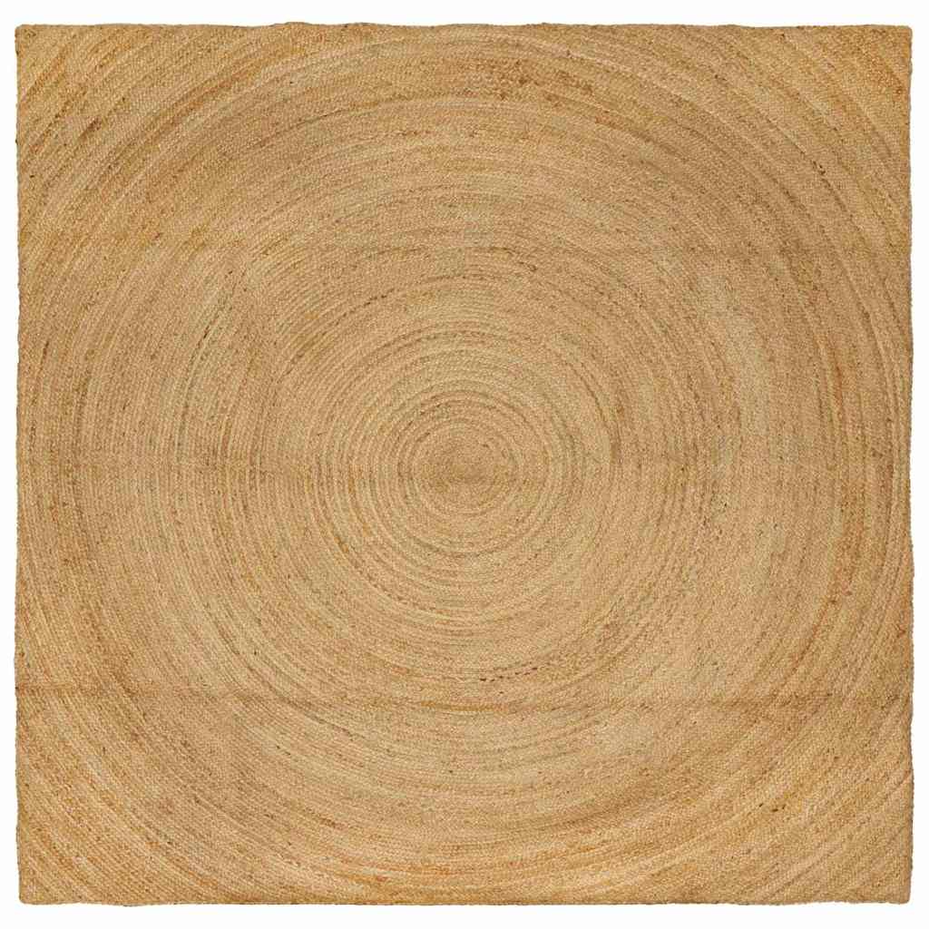 Tappeti Vidaxx quadrati marroni 200 x 200 cm iuta