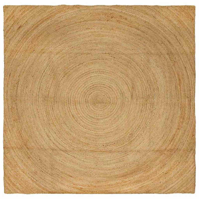 Tappeti Vidaxx quadrati marroni 200 x 200 cm iuta