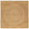 Vidaxl vloerkleden vierkant bruin 300 x 300 cm jute