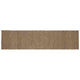 Vidaxx alfombras rectangulares gris 60 x 400 cm yute
