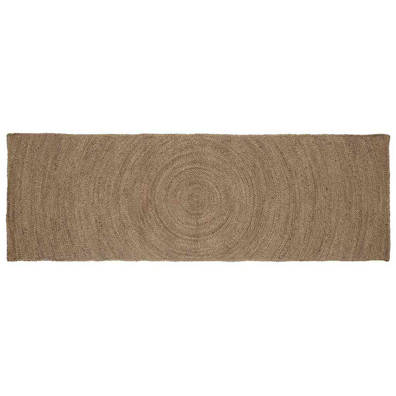 Tappeti Vidaxx rettangolari grigi 80 x 300 cm iuta