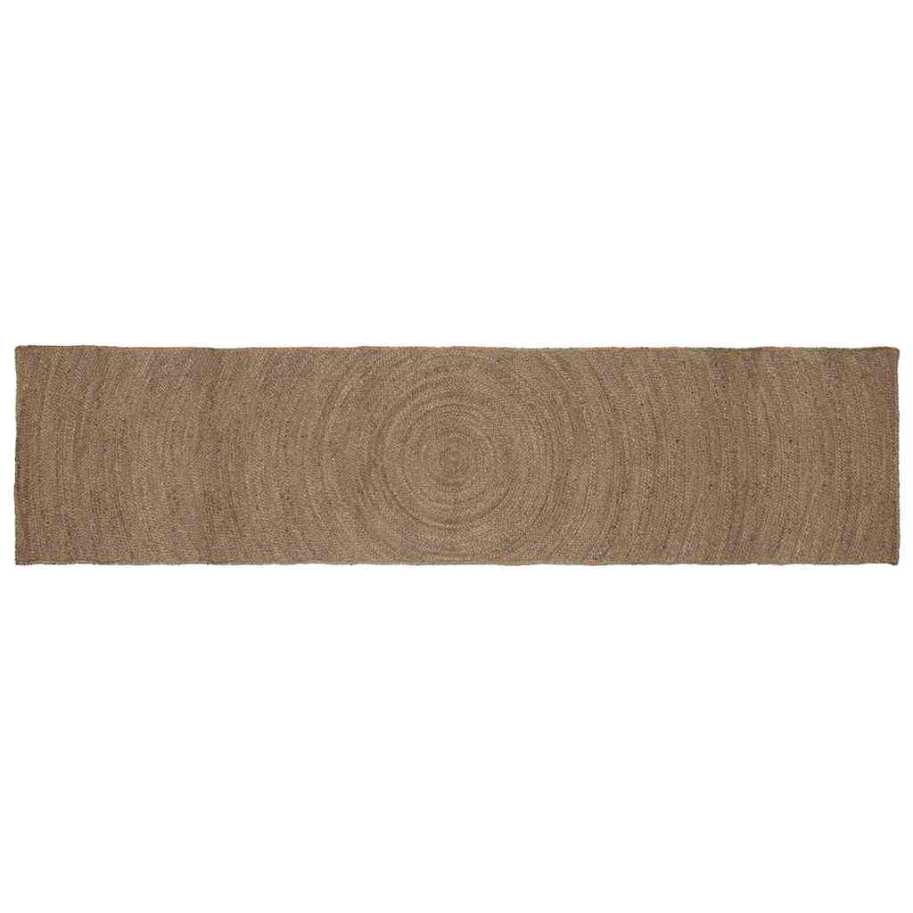 Vidaxx alfombras rectangulares gris 80 x 400 cm yute