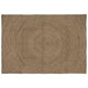 Vidaxx alfombras rectangulares gris 120 x 170 cm yute