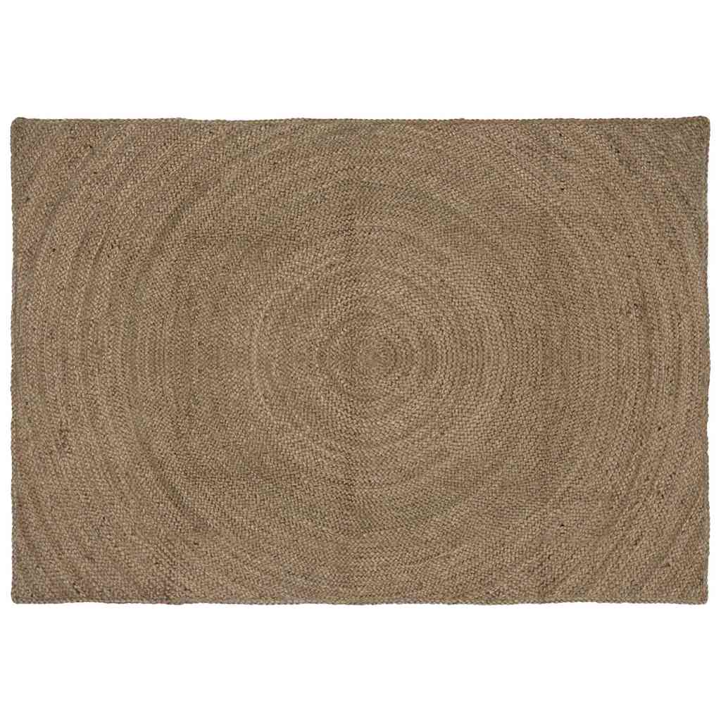 Vidaxx alfombras rectangulares gris 140 x 200 cm yute