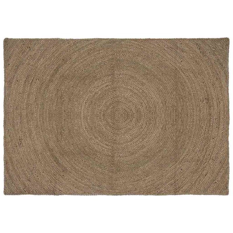 Tappeti Vidaxx rettangolari grigi 140 x 200 cm iuta