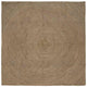 Vidaxl vloerkleden vierkant grijs 300 x 300 cm jute