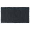 Alfombras vidaxl rectangular gris oscuro 60 x 110 cm yute