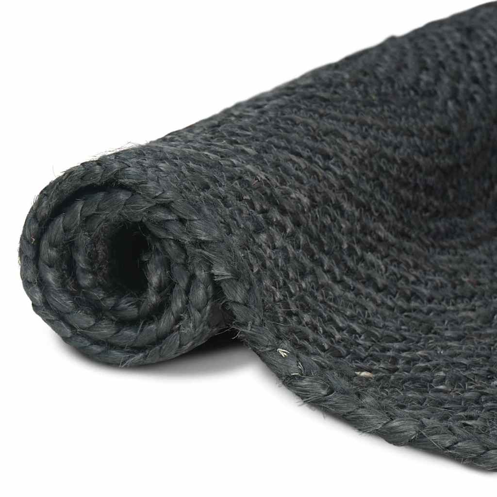 Alfombras vidaxl rectangular gris oscuro 60 x 400 cm yute