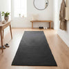 Vidaxl vloerkleden rechthoekig donkergrijs 80 x 200 cm jute