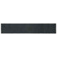 Alfombras vidaxl rectangular gris oscuro 80 x 400 cm yute