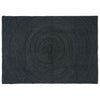 Alfombras vidaxl rectangular gris oscuro 120 x 170 cm yute