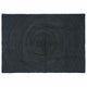 Alfombras vidaxl rectangular gris oscuro 140 x 200 cm yute