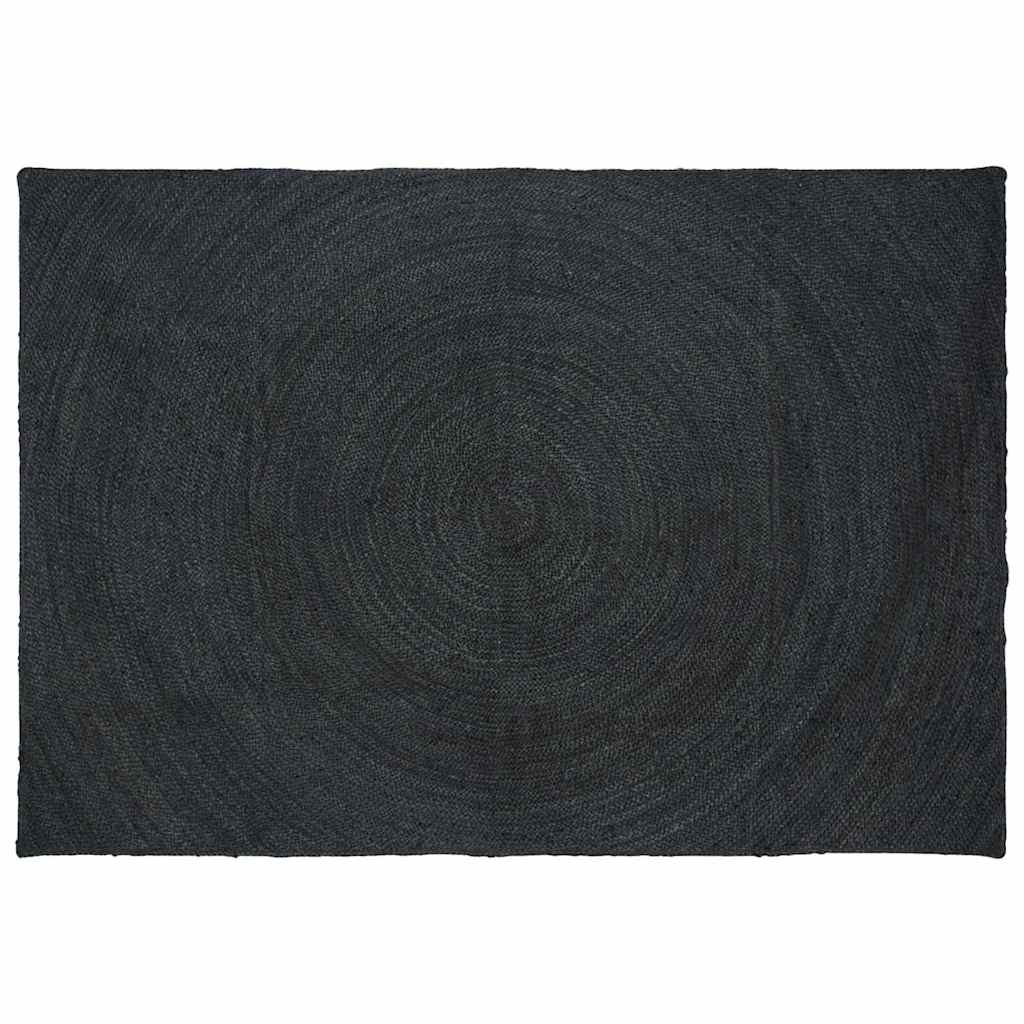 Alfombras vidaxl rectangular gris oscuro 200 x 290 cm yute