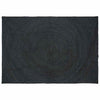 Alfombras vidaxl rectangular gris oscuro 240 x 340 cm yute