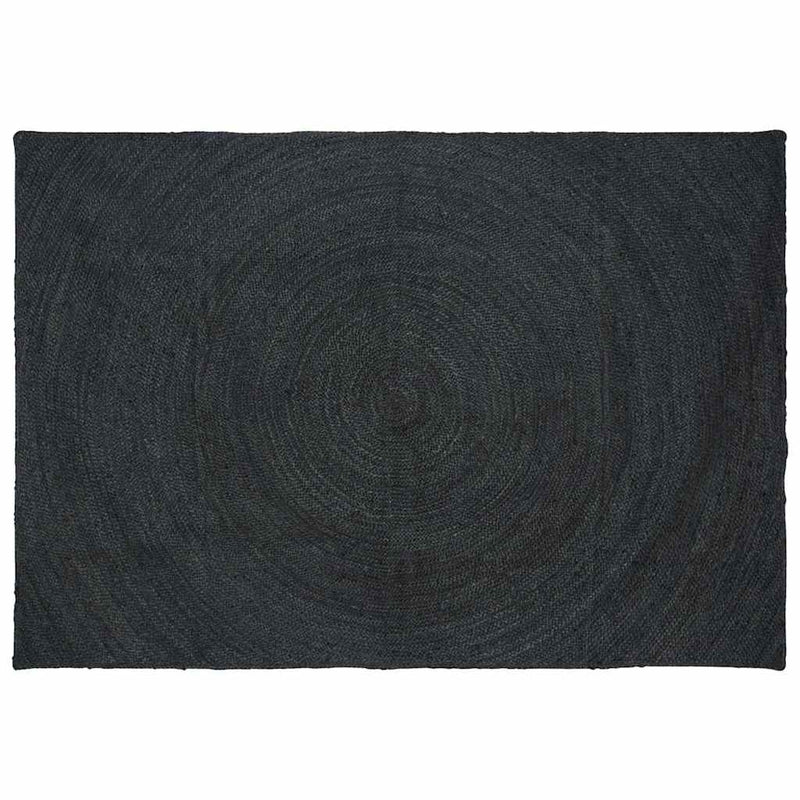 Alfombras vidaxl rectangular gris oscuro 240 x 340 cm yute