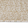 Vidaxl vloerkleden vierkant natuurlijk en wit 120 x 120 cm jute