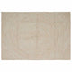 Vidaxx alfombras rectangulares natural y blanco yute 240 x 340 cm