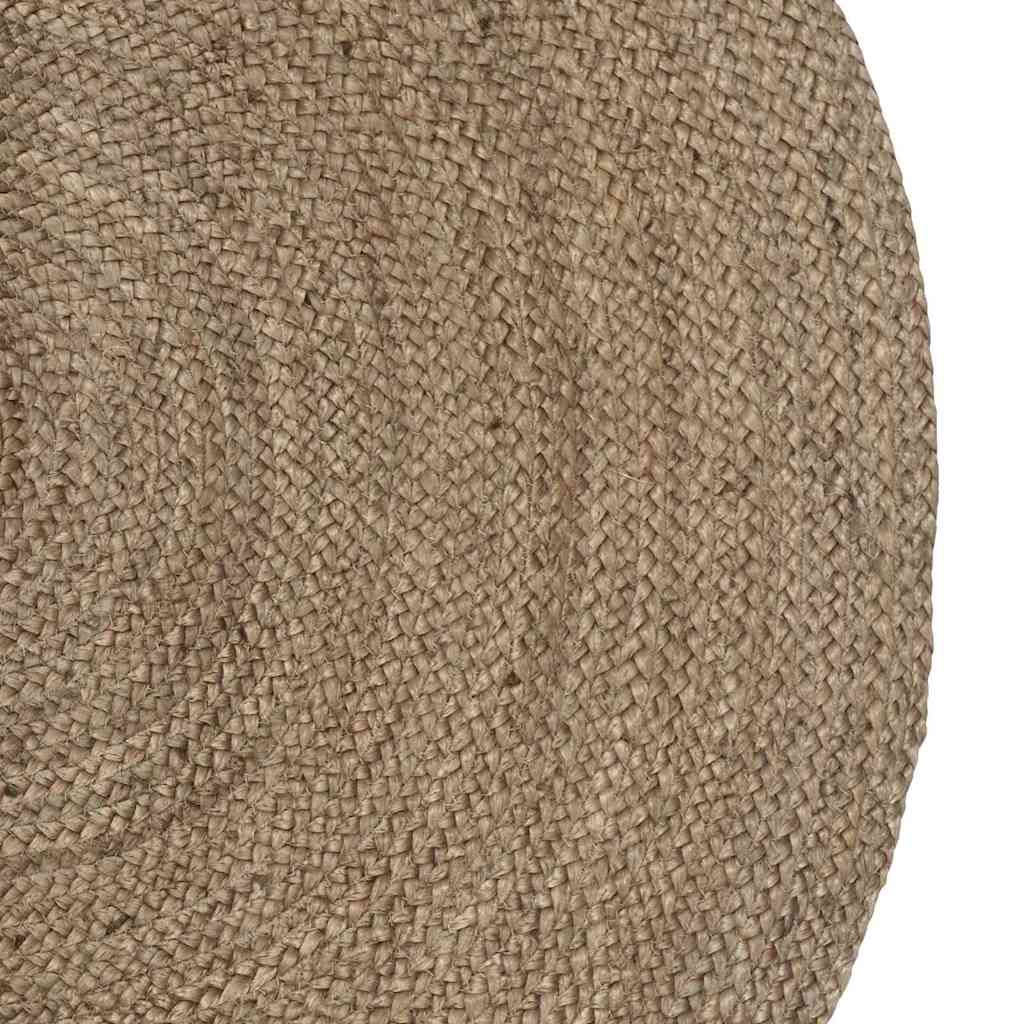 Alfombras vidaxl ovaladas gris 205 x 305 cm yute