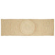 Vidaxl vloerkleed natuurlijk en wit 60 x 200 cm jute