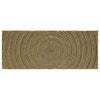Tappeto Vidaxx naturale e nero 80 x 200 cm in iuta
