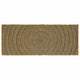 Tappeto Vidaxx naturale e nero 80 x 200 cm in iuta