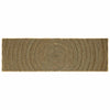 Tappeto Vidaxl naturale e nero 80 x 250 cm in iuta