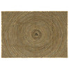 Tappeto Vidaxl naturale e nero 120 x 170 cm in iuta