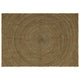Tappeto Vidaxx naturale e nero 200 x 290 cm in iuta