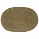 Tappeto Vidaxl naturale e nero 100 x 152 cm in iuta