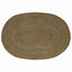 Tappeto Vidaxl naturale e nero 152 x 245 cm in iuta