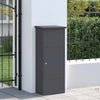 Scatola portainserti Vidaxx con serratura antracite 44,5 x 29 x 110,5 cm acciaio