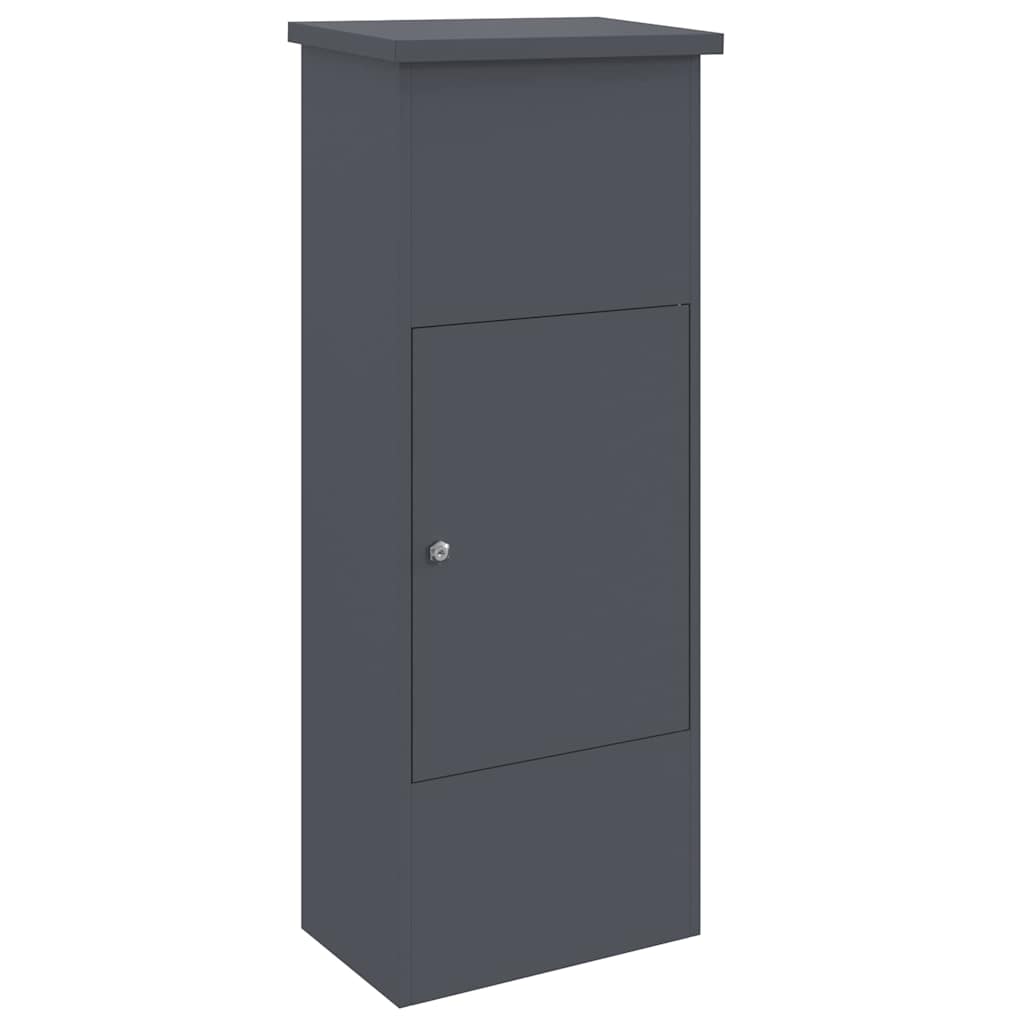 Scatola portainserti Vidaxx con serratura antracite 44,5 x 29 x 110,5 cm acciaio