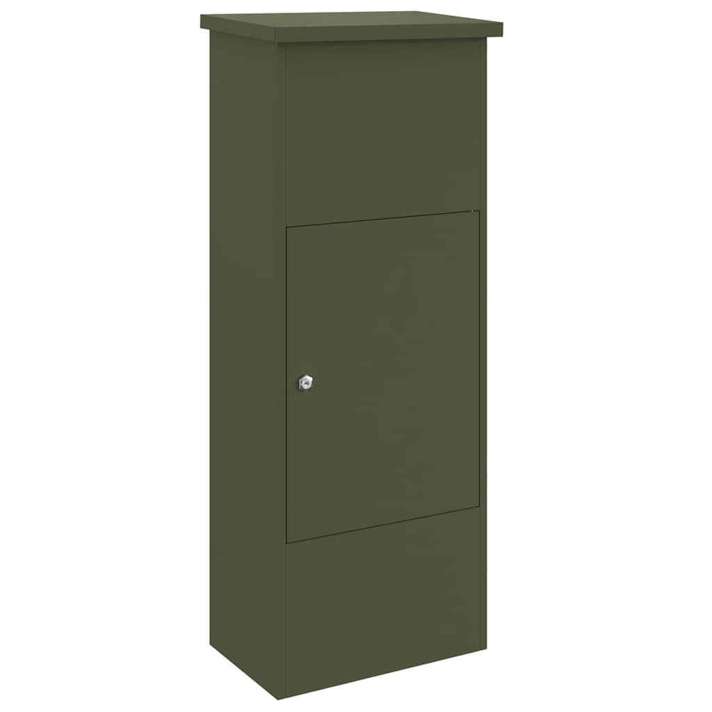 Vidaxx prospecto caja verde oliva 44,5 x 29 x 110,5 cm acero