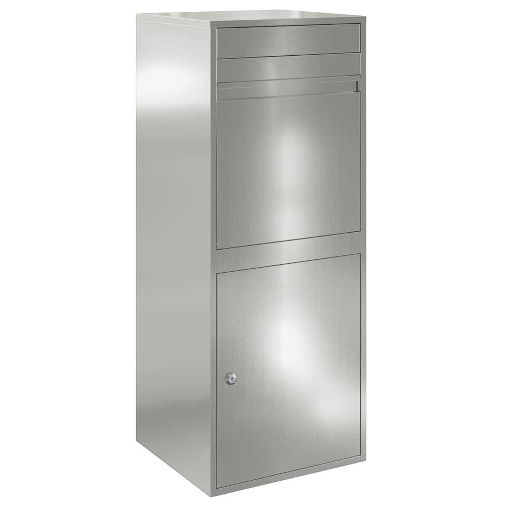 Vidaxx caja de prospectos negra 41 x 38 x 103 cm acero galvanizado