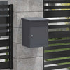 Vidaxx caja con almacenamiento antracita 47,5 x 38 x 59 cm acero