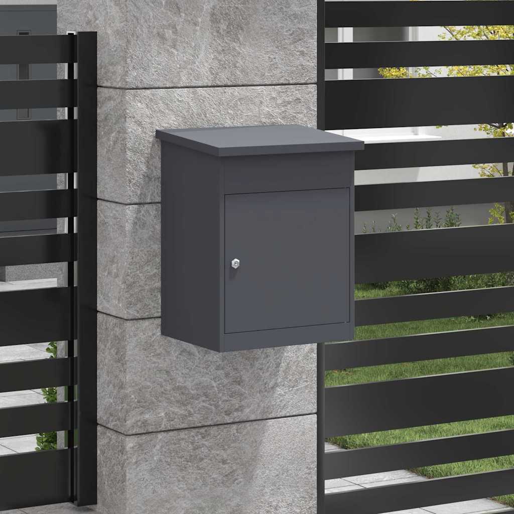 Vidaxx caja con almacenamiento antracita 47,5 x 38 x 59 cm acero