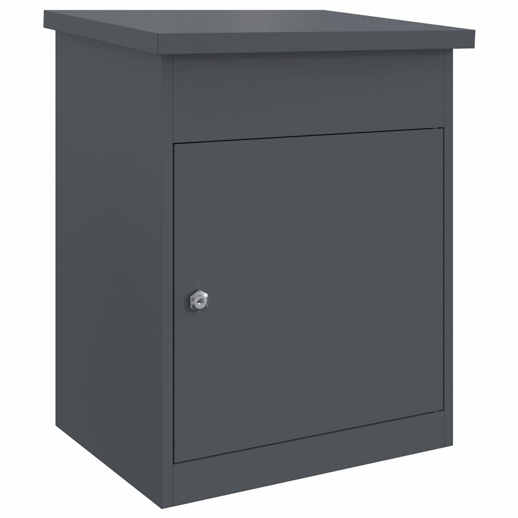 Vidaxx caja con almacenamiento antracita 47,5 x 38 x 59 cm acero