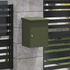 Vidaxx scatola portaoggetti con contenitore verde oliva 47,5 x 38 x 59 cm in acciaio